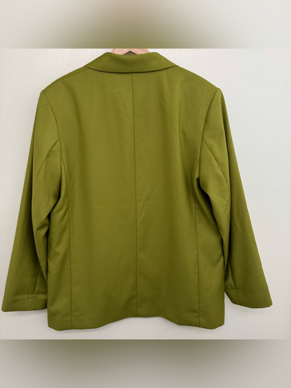 H&M Olive Green Oversized Blazer - Picture 5 of 10